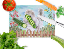 Load image into Gallery viewer, Poodle Spring Glass Cutting Boards – Durable, Decorative Kitchen Art Large CK1227LCB