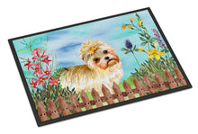 Load image into Gallery viewer, Morkie Spring Doormat - 24x36 Decorative Floor Mat – Indoor/Outdoor Rug with Artistic Flair CK1230JMAT