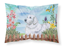 Load image into Gallery viewer, Maremma Sheepdog Spring  Standard Pillowcase – Artistic Decorative Front, White Back CK1237PILLOWCASE