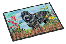 Load image into Gallery viewer, Black Russian Terrier Spring Doormat - 24x36 Decorative Floor Mat – Indoor/Outdoor Rug with Artistic Flair CK1239JMAT