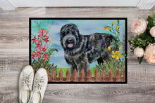 Load image into Gallery viewer, Black Russian Terrier Spring Doormat - 18x27 Decorative Floor Mat – Indoor/Outdoor Rug with Artistic Flair CK1239MAT