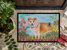Load image into Gallery viewer, Shiba Inu Spring Doormat - 18x27 Decorative Floor Mat – Indoor/Outdoor Rug with Artistic Flair CK1240MAT