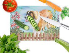 Load image into Gallery viewer, Saint Bernard Spring Glass Cutting Boards – Durable, Decorative Kitchen Art Large CK1241LCB