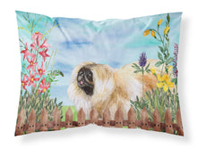 Load image into Gallery viewer, Pekingese Spring  Standard Pillowcase – Artistic Decorative Front, White Back CK1243PILLOWCASE