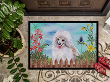 Load image into Gallery viewer, Medium White Poodle Spring Doormat - 24x36 Decorative Floor Mat – Indoor/Outdoor Rug with Artistic Flair CK1245JMAT
