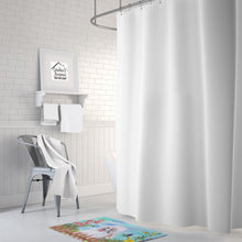 Load image into Gallery viewer, Medium White Poodle Spring Machine Washable Memory Foam Mat CK1245RUG