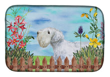 Load image into Gallery viewer, Sealyham Terrier Spring Dish Drying Mat – Absorbent, Artistic Kitchen Essentials CK1246DDM