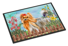 Load image into Gallery viewer, Yorkshire Terrier Spring Doormat - 18x27 Decorative Floor Mat – Indoor/Outdoor Rug with Artistic Flair CK1247MAT
