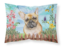 Load image into Gallery viewer, French Bulldog Spring  Standard Pillowcase – Artistic Decorative Front, White Back CK1250PILLOWCASE