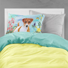 Load image into Gallery viewer, Jack Russell Terrier Spring  Standard Pillowcase – Artistic Decorative Front, White Back CK1251PILLOWCASE