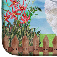 Load image into Gallery viewer, Samoyed Spring Dish Drying Mat – Absorbent, Artistic Kitchen Essentials CK1253DDM