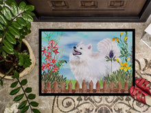 Load image into Gallery viewer, Samoyed Spring Doormat - 18x27 Decorative Floor Mat – Indoor/Outdoor Rug with Artistic Flair CK1253MAT