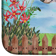 Load image into Gallery viewer, Bull Terrier Spring Dish Drying Mat – Absorbent, Artistic Kitchen Essentials CK1255DDM