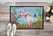 Load image into Gallery viewer, Bull Terrier Spring Doormat - 18x27 Decorative Floor Mat – Indoor/Outdoor Rug with Artistic Flair CK1255MAT