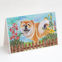 Load image into Gallery viewer, Cane Corso Spring Greeting Cards -  Blank Note Cards – 8-Pack of Artist-Designed Cards with Envelopes