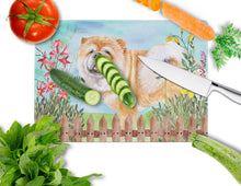 Load image into Gallery viewer, Cane Corso Spring Glass Cutting Boards – Durable, Decorative Kitchen Art Large CK1257LCB