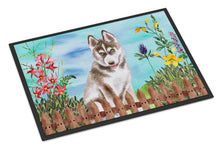 Load image into Gallery viewer, Siberian Husky Grey Spring Doormat - 18x27 Decorative Floor Mat – Indoor/Outdoor Rug with Artistic Flair CK1258MAT