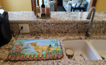 Load image into Gallery viewer, Italian Greyhound Spring Dish Drying Mat – Absorbent, Artistic Kitchen Essentials CK1260DDM