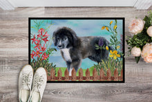 Load image into Gallery viewer, Newfoundland Puppy Spring Doormat - 18x27 Decorative Floor Mat – Indoor/Outdoor Rug with Artistic Flair CK1261MAT