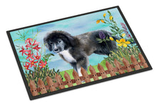 Load image into Gallery viewer, Newfoundland Puppy Spring Doormat - 18x27 Decorative Floor Mat – Indoor/Outdoor Rug with Artistic Flair CK1261MAT