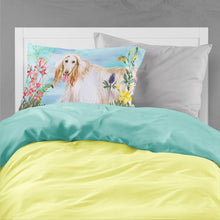 Load image into Gallery viewer, Afghan Hound Spring  Standard Pillowcase – Artistic Decorative Front, White Back CK1264PILLOWCASE