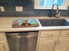 Load image into Gallery viewer, Doberman Pinscher Spring Dish Drying Mat – Absorbent, Artistic Kitchen Essentials CK1271DDM