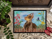 Load image into Gallery viewer, Doberman Pinscher Spring Doormat - 18x27 Decorative Floor Mat – Indoor/Outdoor Rug with Artistic Flair CK1271MAT