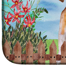 Load image into Gallery viewer, Jack Russell Terrier #2 Spring Dish Drying Mat – Absorbent, Artistic Kitchen Essentials CK1275DDM