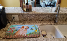 Load image into Gallery viewer, Labrador Retriever Spring Dish Drying Mat – Absorbent, Artistic Kitchen Essentials CK1276DDM