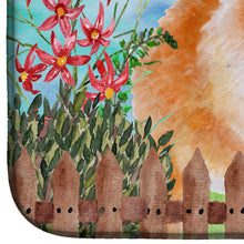 Load image into Gallery viewer, Pomeranian #2 Spring Dish Drying Mat – Absorbent, Artistic Kitchen Essentials CK1278DDM