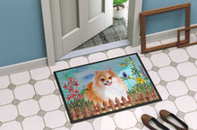 Load image into Gallery viewer, Pomeranian #2 Spring Doormat - 24x36 Decorative Floor Mat – Indoor/Outdoor Rug with Artistic Flair CK1278JMAT
