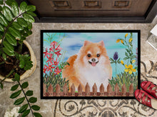 Load image into Gallery viewer, Pomeranian #2 Spring Doormat - 18x27 Decorative Floor Mat – Indoor/Outdoor Rug with Artistic Flair CK1278MAT