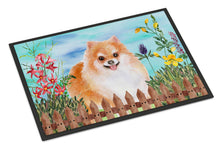 Load image into Gallery viewer, Pomeranian #2 Spring Doormat - 18x27 Decorative Floor Mat – Indoor/Outdoor Rug with Artistic Flair CK1278MAT