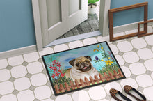 Load image into Gallery viewer, Fawn Pug Spring Doormat - 24x36 Decorative Floor Mat – Indoor/Outdoor Rug with Artistic Flair CK1280JMAT