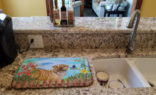 Load image into Gallery viewer, Shar Pei Puppy Spring Dish Drying Mat – Absorbent, Artistic Kitchen Essentials CK1281DDM