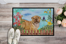 Load image into Gallery viewer, Shar Pei Puppy Spring Doormat - 18x27 Decorative Floor Mat – Indoor/Outdoor Rug with Artistic Flair CK1281MAT