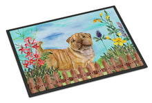 Load image into Gallery viewer, Shar Pei Puppy Spring Doormat - 18x27 Decorative Floor Mat – Indoor/Outdoor Rug with Artistic Flair CK1281MAT