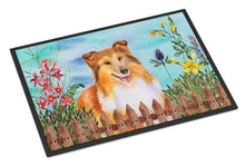 Load image into Gallery viewer, Sheltie Spring Doormat - 18x27 Decorative Floor Mat – Indoor/Outdoor Rug with Artistic Flair CK1282MAT