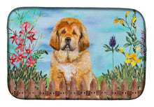 Load image into Gallery viewer, Tibetan Mastiff Spring Dish Drying Mat – Absorbent, Artistic Kitchen Essentials CK1283DDM