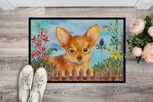 Load image into Gallery viewer, Toy Terrier Spring Doormat - 24x36 Decorative Floor Mat – Indoor/Outdoor Rug with Artistic Flair CK1284JMAT