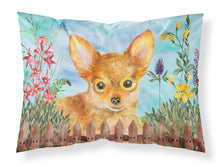 Load image into Gallery viewer, Toy Terrier Spring  Standard Pillowcase – Artistic Decorative Front, White Back CK1284PILLOWCASE