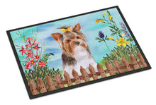 Load image into Gallery viewer, Yorkshire Terrier #2 Spring Doormat - 18x27 Decorative Floor Mat – Indoor/Outdoor Rug with Artistic Flair CK1285MAT