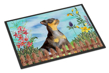 Load image into Gallery viewer, Miniature Pinscher #2 Spring Doormat - 18x27 Decorative Floor Mat – Indoor/Outdoor Rug with Artistic Flair CK1286MAT