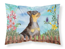 Load image into Gallery viewer, Miniature Pinscher #2 Spring  Standard Pillowcase – Artistic Decorative Front, White Back CK1286PILLOWCASE