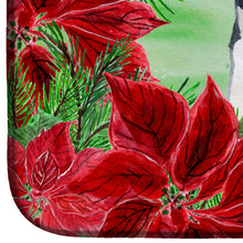 Load image into Gallery viewer, Dalmatian Poinsettas Dish Drying Mat – Absorbent, Artistic Kitchen Essentials CK1301DDM