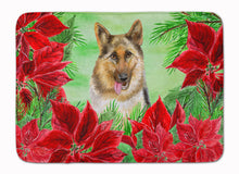 Load image into Gallery viewer, German Shepherd Poinsettas Machine Washable Memory Foam Mat CK1302RUG