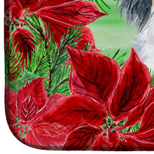 Load image into Gallery viewer, Papillon Poinsettas Dish Drying Mat – Absorbent, Artistic Kitchen Essentials CK1305DDM