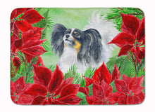 Load image into Gallery viewer, Papillon Poinsettas Machine Washable Memory Foam Mat CK1305RUG