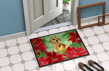 Load image into Gallery viewer, Chihuahua Poinsettas Doormat - 24x36 Decorative Floor Mat – Indoor/Outdoor Rug with Artistic Flair CK1306JMAT