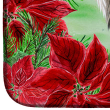 Load image into Gallery viewer, Chinese Crested Poinsettas Dish Drying Mat – Absorbent, Artistic Kitchen Essentials CK1307DDM